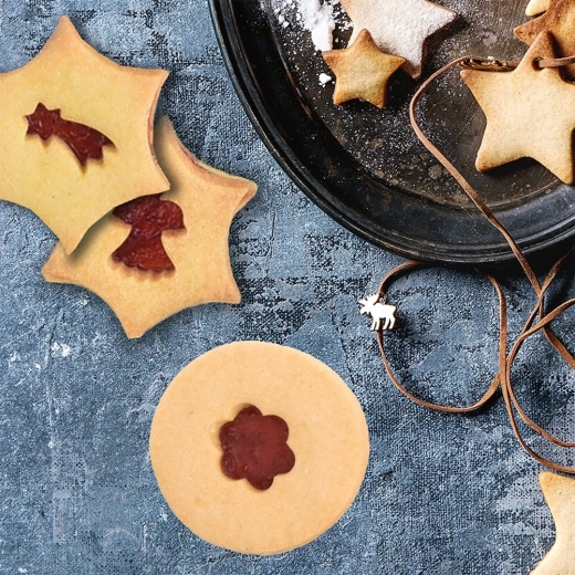 Créez des biscuits à fenêtre alléchants