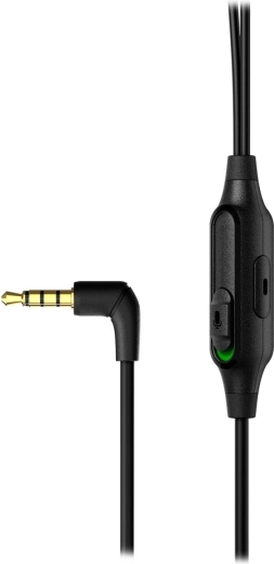 Commandes et microphone sur le câble