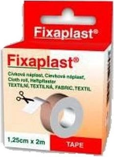 Fixaplast sparadrap textile en rouleau 1,25 cm x 2 m