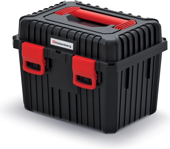 Mallette à outils HEAVY avec insert amovible, 445 × 360 × 337 mm, noir
