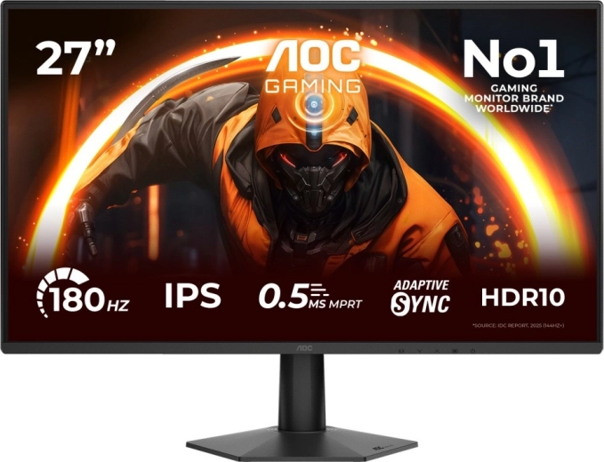Moniteur gaming AOC 27G50F avec dalle IPS et 180 Hz
