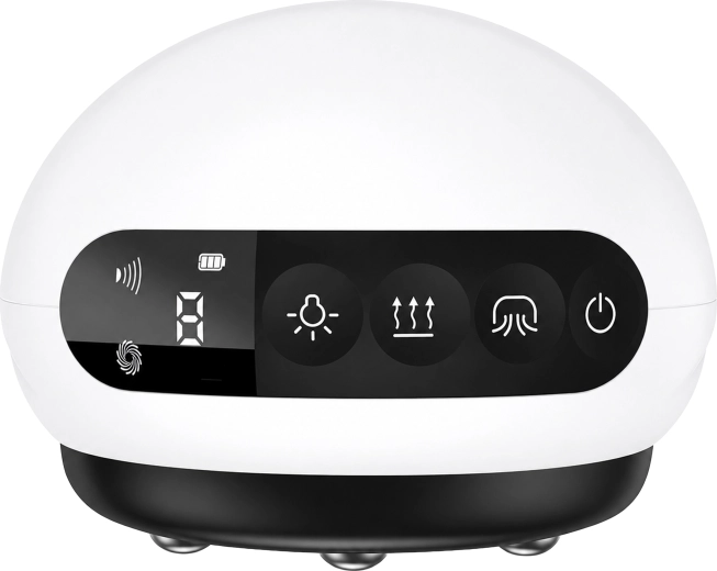 Ventouse de massage électrique (ventouse chinoise) contre la cellulite avec chauffage, USB - 1 pièce