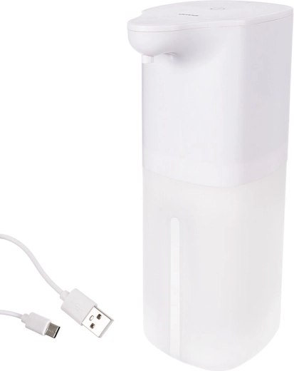 Distributeur électrique de savon sans contact avec recharge USB