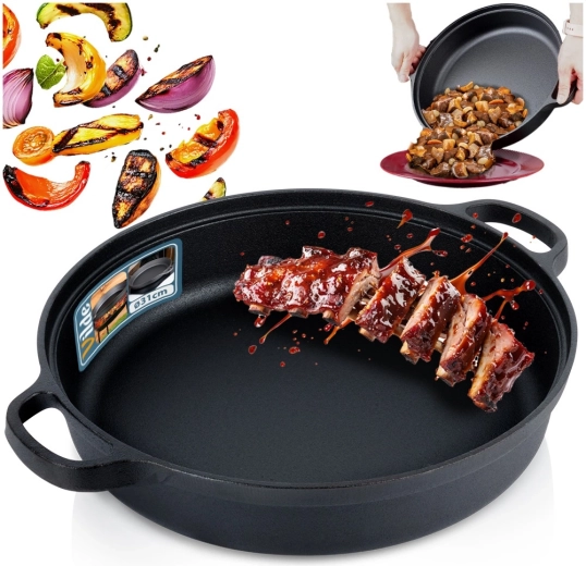 Sans revêtement, antiadhérence naturelle