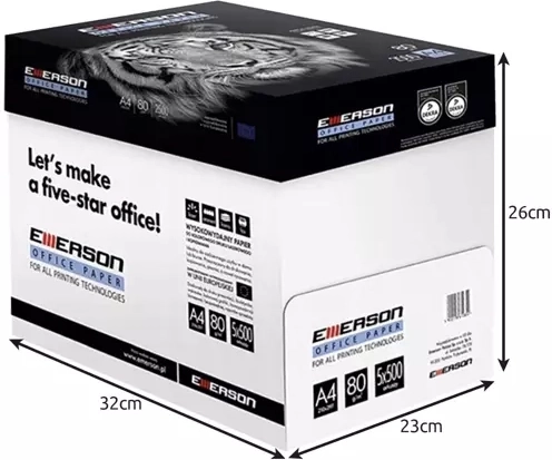 Grand conditionnement pour le bureau – 5 ramettes en carton