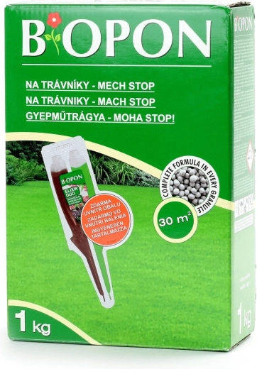 BOPON engrais pour pelouses Stop mousse 1 kg