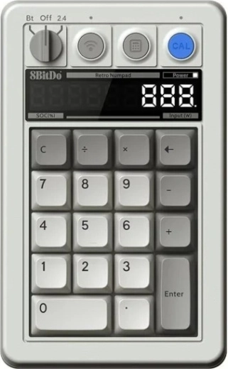 Bloc numérique mécanique et calculatrice 8BitDo Retro 18 N Edition