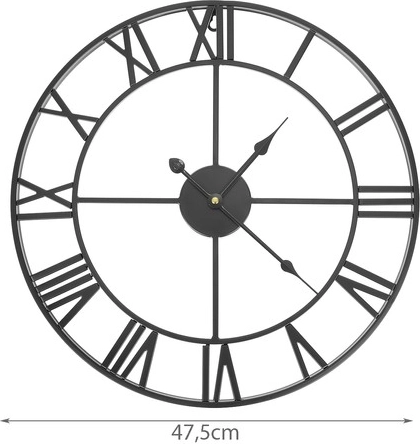Grand diamètre de 47 cm pour une excellente lisibilité