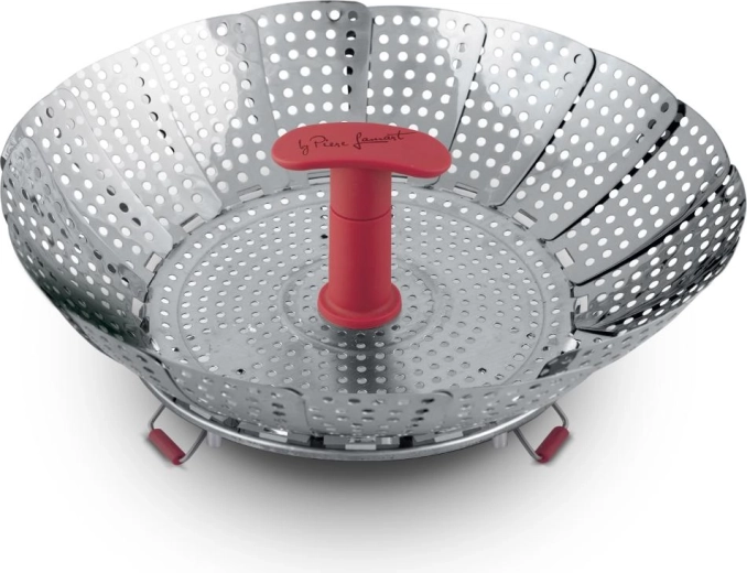 Panier vapeur pliable en acier inoxydable Lamart Vapor 22 cm