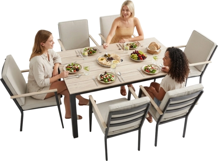Confort pour six personnes