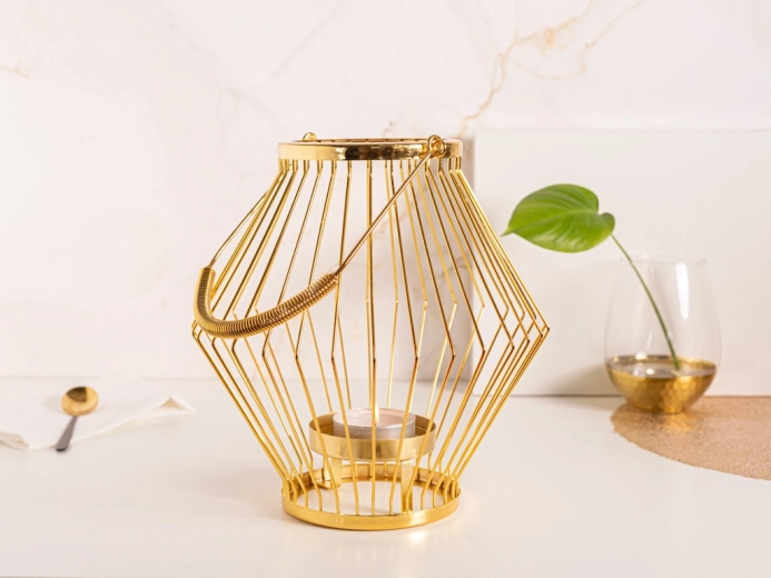 Design géométrique à croisillons pour une lumière spectaculaire