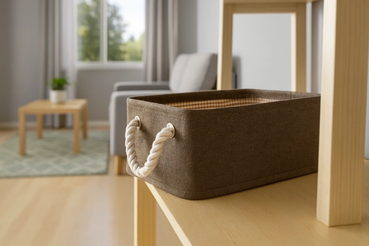 Organisation stylée dans le salon et la chambre