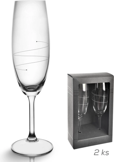 Flûtes à champagne Vlnka 0,22 l – 2 pcs