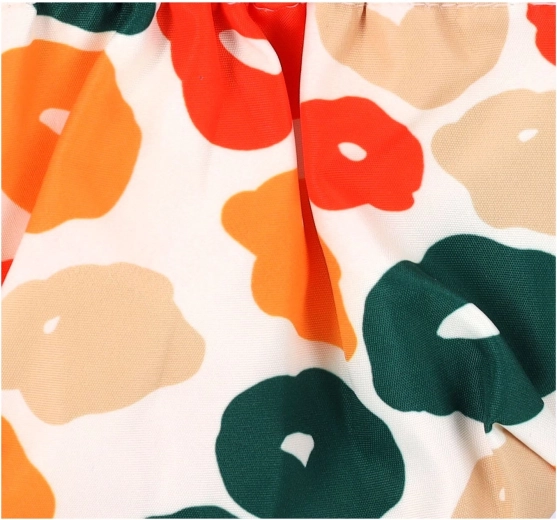 Motif floral coloré