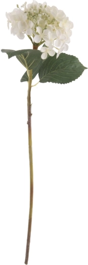 Fleur artificielle Hortensia blanc 64 cm