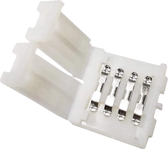 Connecteur à encliquetage de raccordement Solight pour bandes LED RGB - 1 pièce