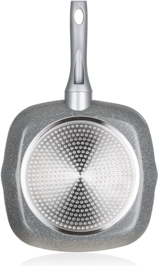 Fond entièrement compatible induction et poignée soft-touch confortable