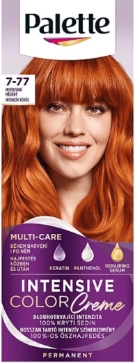 Palette crème colorante intensive 7-77 cuivre intense 50 ml
