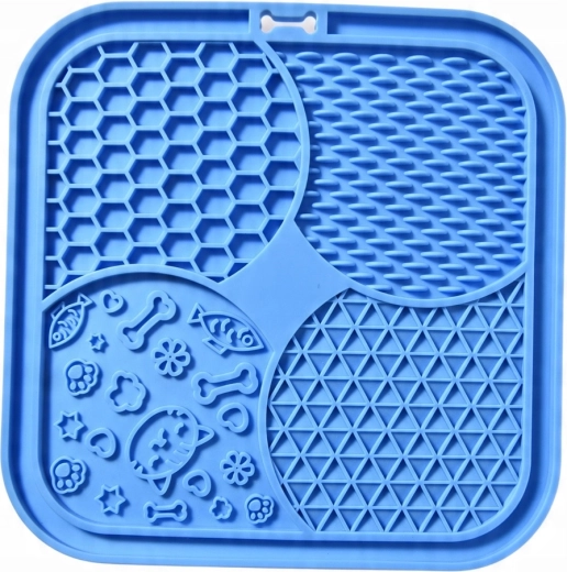 Zones texturées pour une alimentation plus lente