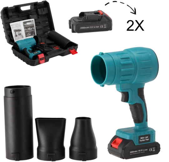Pistolet souffleur portatif sans fil 21 V 350 W