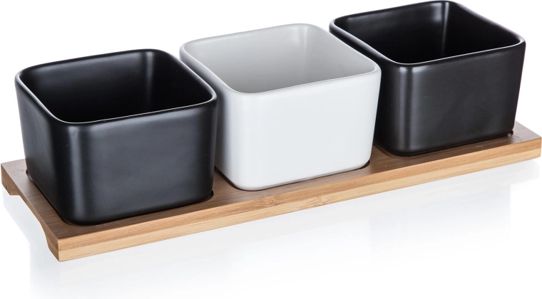 Alliance élégante de porcelaine et de bambou