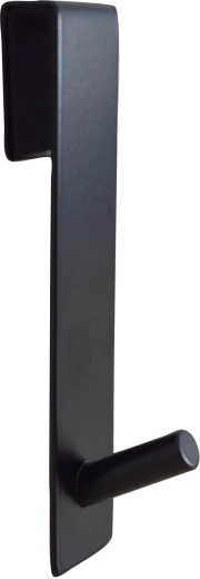 Acier inoxydable résistant avec finition noire mate