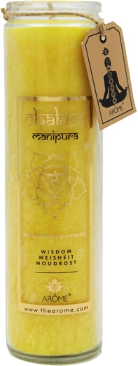 Bougie parfumée en verre Fleurs 320 g – longue durée de combustion