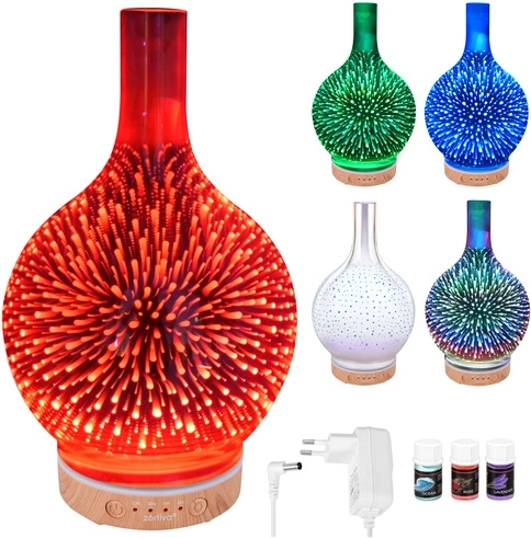 Diffuseur d’arômes et humidificateur d’air 200 ml Zortiva