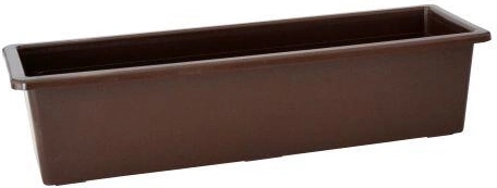 Jardinière auto-irrigante Salvia 50 cm marron