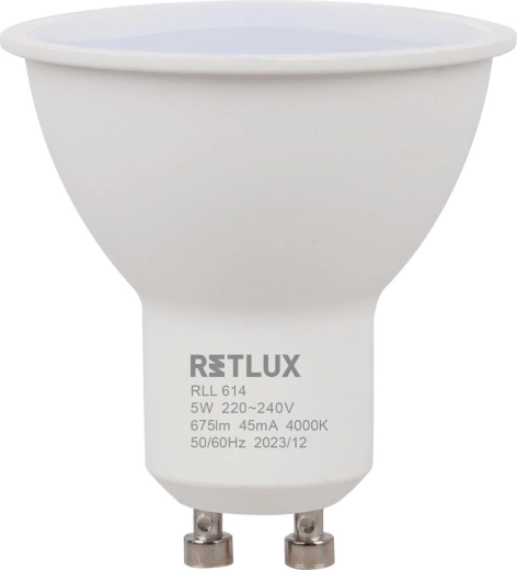 Ampoule LED réflecteur Retlux GU10 5 W blanc froid
