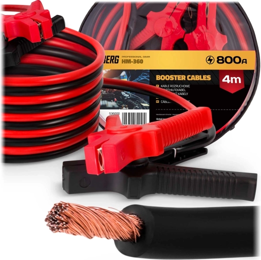 Câbles de démarrage Humberg 4 m 800 A