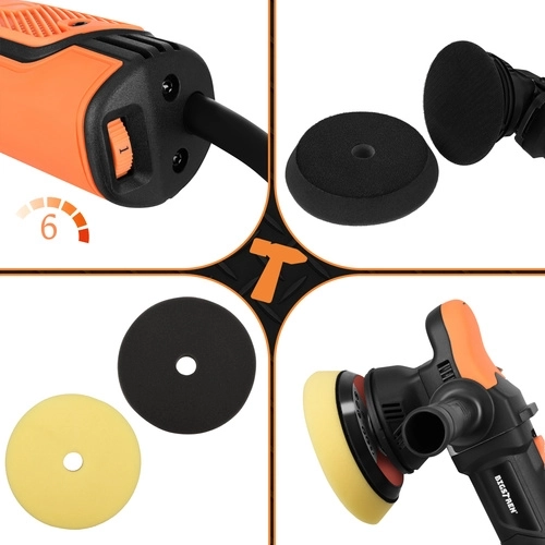 Réglage continu de la vitesse 2000–6400 tr/min