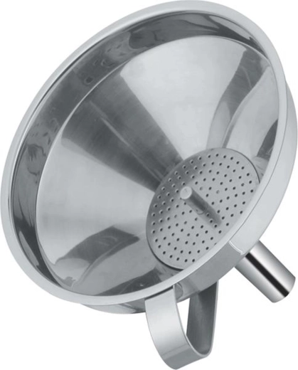 Entonnoir en acier inoxydable Toro avec filtre 13 cm
