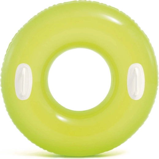 Bouée de natation Intex avec poignées, 76 cm, jaune