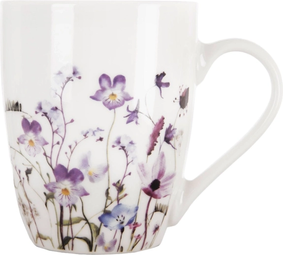 Porcelaine de qualité avec motif floral délicat