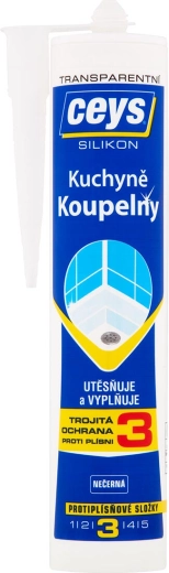 Silicone sanitaire CEYS 280 ml – Transparent