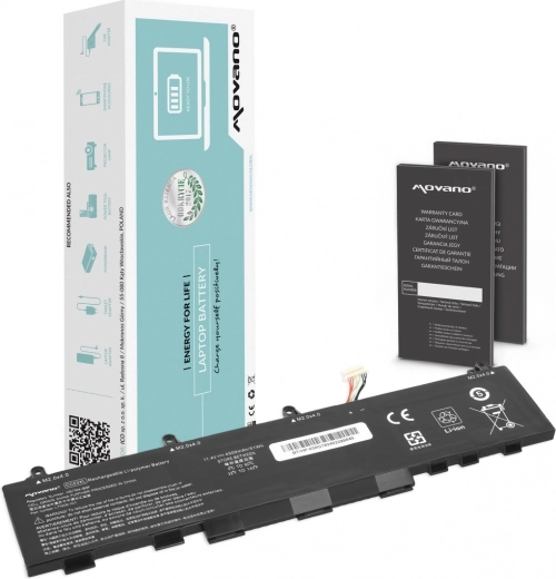 Batterie Movano CC03XL pour HP EliteBook 830/840 G7/G8 et ZBook Firefly 14 G7/G8 (4500 mAh, 51 Wh)