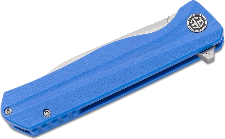 Lame durable en acier D2 avec finition stonewash