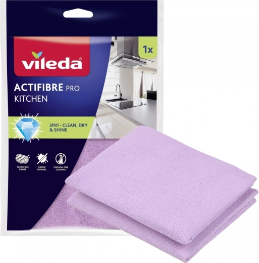 Vileda Actifibre Pro chiffon de cuisine - 1 pièce