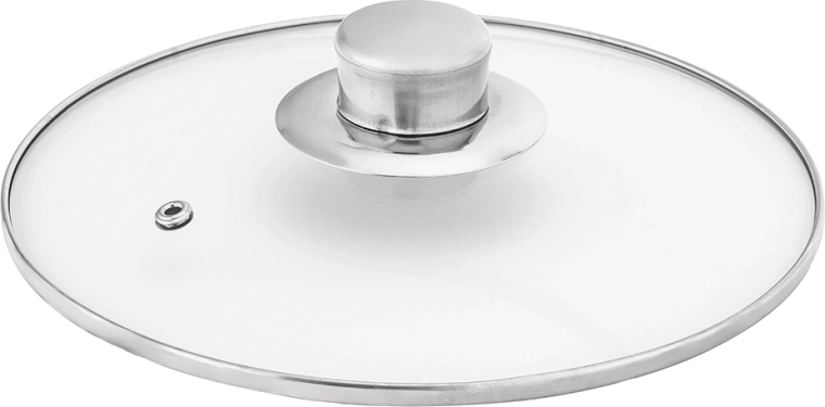 Couvercle en verre avec évacuation de la vapeur