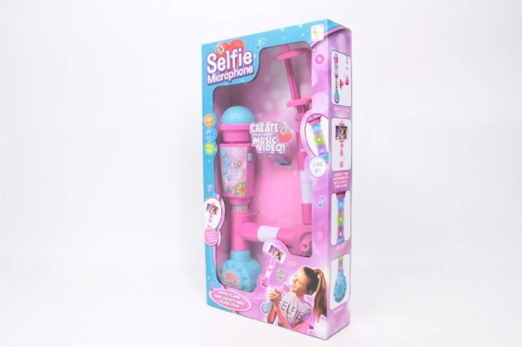 Microphone avec trépied pour enregistrement selfie HD-7760