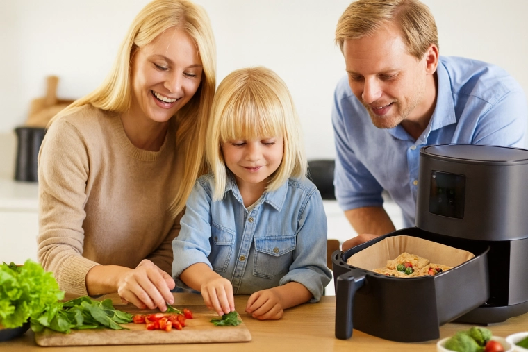 Friteuse propre sans récurer