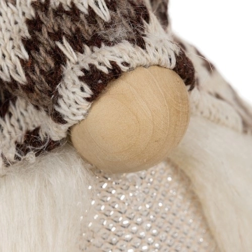 Matériaux agréables et look hivernal