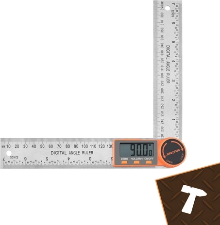 Règle de 200 mm avec graduation gravée au laser