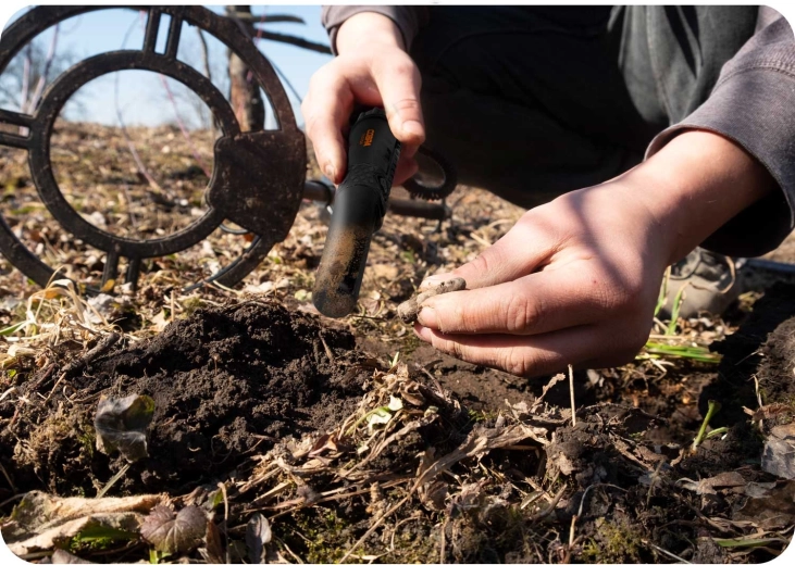 Balayage 360° et pointe de précision