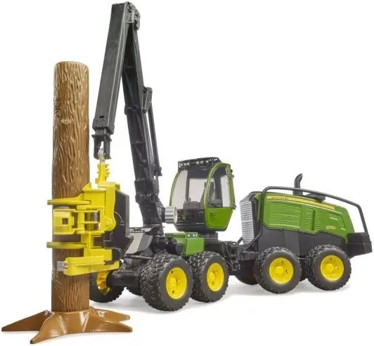 Bras mobile avec tête d’abattage