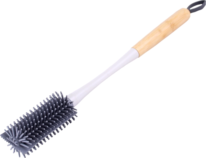 Brosse pour bouteilles avec manche en bambou 37 cm TORO