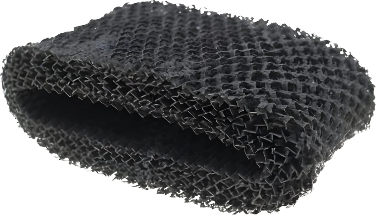 Structure en nid d’abeille pour une humidification efficace