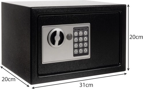 Capacité XL compacte pour objets de valeur et documents A5