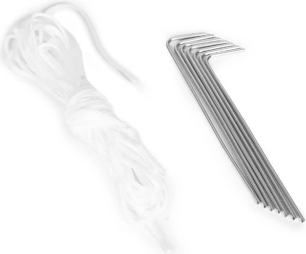Ancrage et accessoires pratiques inclus